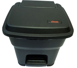 Poljinroska-astia 35l, musta