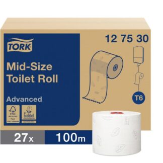 WC-paperi TORK Mid-Size T6