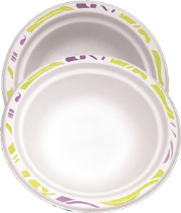 Pahvinen syvä lautanen 400 ml