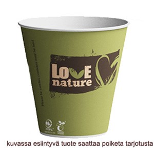 Pahvinen kahvikuppi 350 ml (iso)