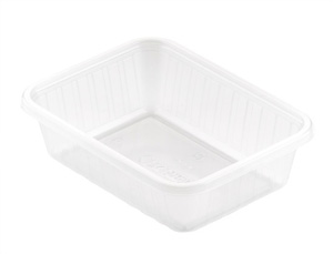 Salaattirasia 300 ml, kirkas muovi