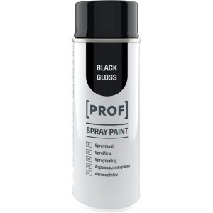 SPRAYMAALI MASTON MUSTA KIILTÄVÄ