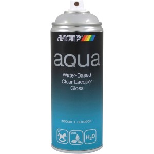 SPRAYLAKKA AQUA KIRKAS KIILTÄVÄ 400ML