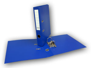 Muovimappi 50 mm, sininen