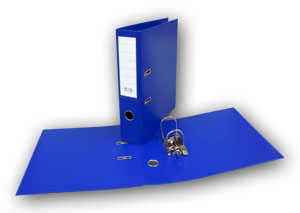 Muovimappi 70 mm, sininen