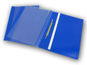 Esitekansio pikanidonta, sininen