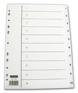 Hakulehdet 1-10 (kartonki)