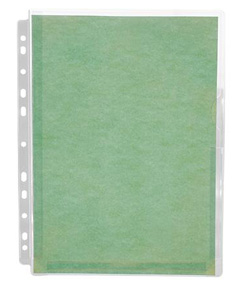 X Kansiotasku A4/palje, läpätön