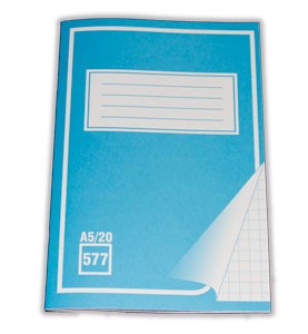 Ruutuvihko 577, A5 (20-lehtinen)