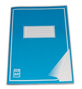Ruutuvihko A4 (40-lehtinen)
