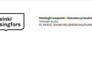 Kirjekuori C4 Umpik. Toivolan koulu Kirjekuori C4 Umpik. Toivolan koulu