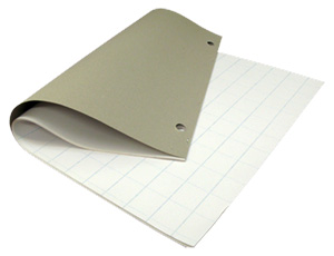 Luentotaululehtiö 60 cm, ruudutettu