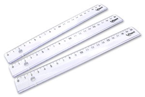 Viivoitin 20 cm, tussiuralla