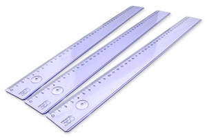 Viivoitin 40 cm, tussiuralla