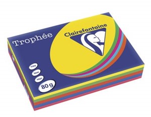 Kopiopaperi-lajitelma (kirkas)