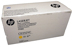 Laserkasetti hp ce252y, kelt.