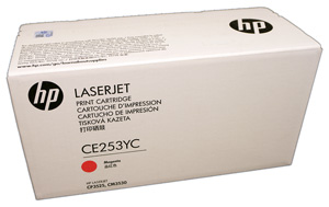 Laserkasetti hp ce253y magenta