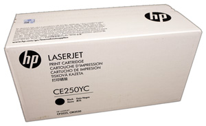 Laserkasetti hp ce250yc, musta