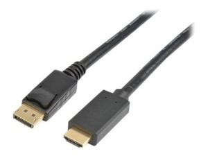 Kaapeli DisplayPort – HDMI (M/M), 5 m