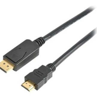 Kaapeli DisplayPort – HDMI (M/M), 1 m