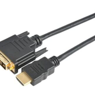 Kaapeli HDMI – DVI-D (M/M) 2 metriä