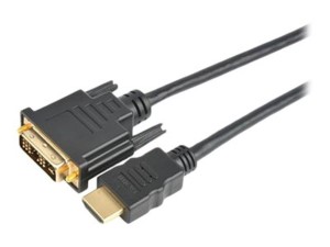 Kaapeli HDMI – DVI-D (M/M) 2 metriä