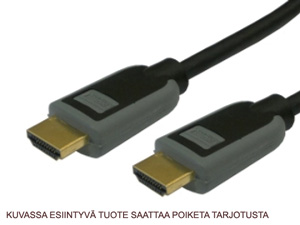 Kaapeli HDMI 1.4 (M/M), 2 metriä