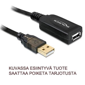 Kaapeli USB-A (M/F), 10 metriä