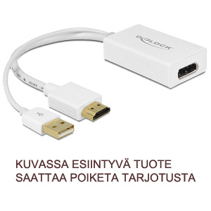 Adapteri HDMI – DisplayPort (M/F) 25 cm