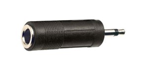 Adapteri 6.3mm (M) – 3.5mm (F)