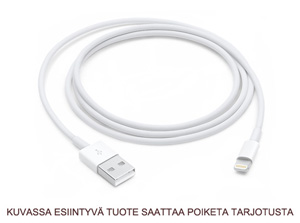 Kaapeli Lightning – USB-A, 1 m