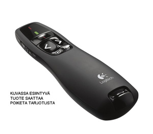 Esitysohjain Logitech Presenter R400