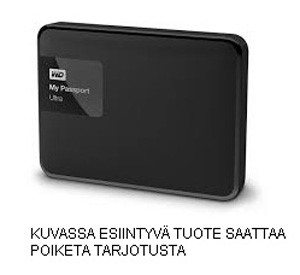 Ulkoinen kiintolevy 1Tt (usb 3.0/salaava