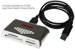 Muistikortinlukija (CF/MS/MicroSD/SDHC)