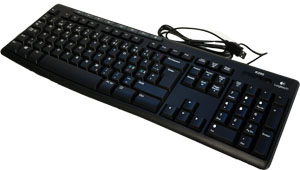 Näppäimistö K120, langallinen (USB)