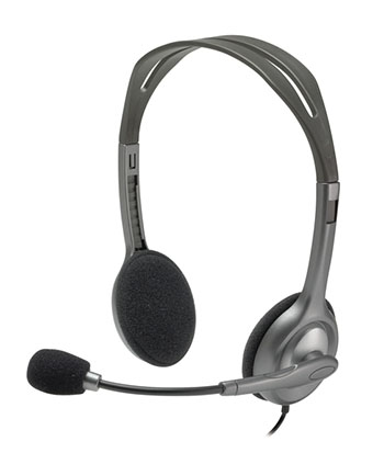 Kuulokemikrofoni Logitech H111 (3.5 mm)