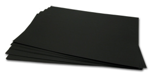 Kartonki 50 x 70 cm, musta
