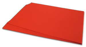 Kartonki 50 x 70 cm, punainen