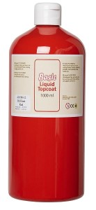 Valmisväri 1000 ml, punainen