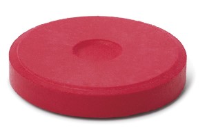 Peitevärinappi, tummanpunainen