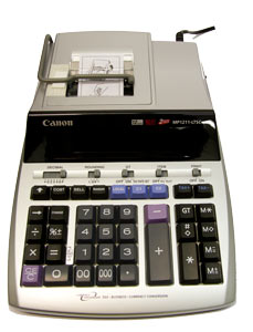 Laskin, toimistonauhalaskin