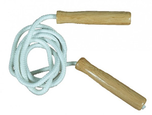 Hyppynaru 240 cm, puukahvoin