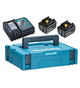 Makita Powerpack 18V 2×6,oAh DC18RC Makita Powerpack 18V 2×6,oAh DC18RC