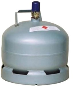 Nestekaasu 5 kg PV teräspullon täyttö
