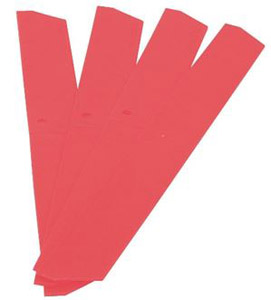 Sihtilappu Punainen 100 kpl/pss 245X30mm