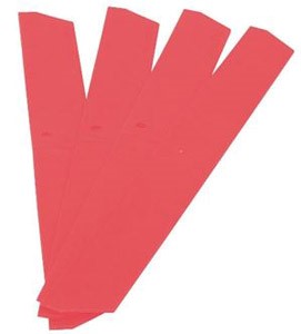 Sihtilappu Punainen 100 kpl/pss 245X30mm
