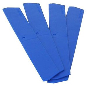 Sihtilappu sininen 100 kpl/pss 245x30mm