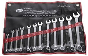 Kiintolenkkiavainsarja, 8-19 mm