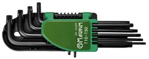 Torx-avainsarja 9-os T10-T50