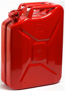 Polttoainekanisteri Jerry punainen, 20 L